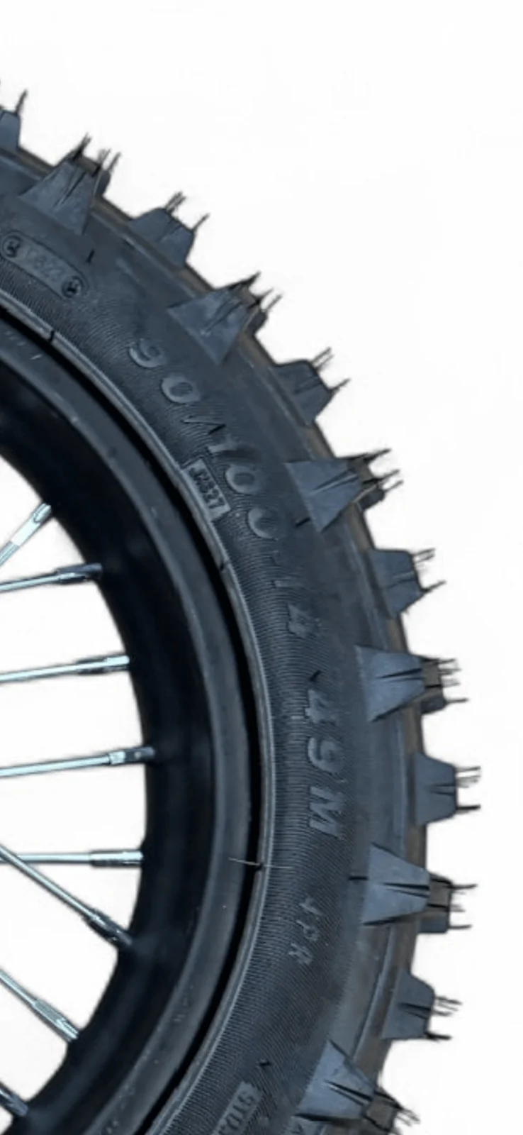 BRZ 14" Rear Petrol Dirt Bike Wheel - Image 2