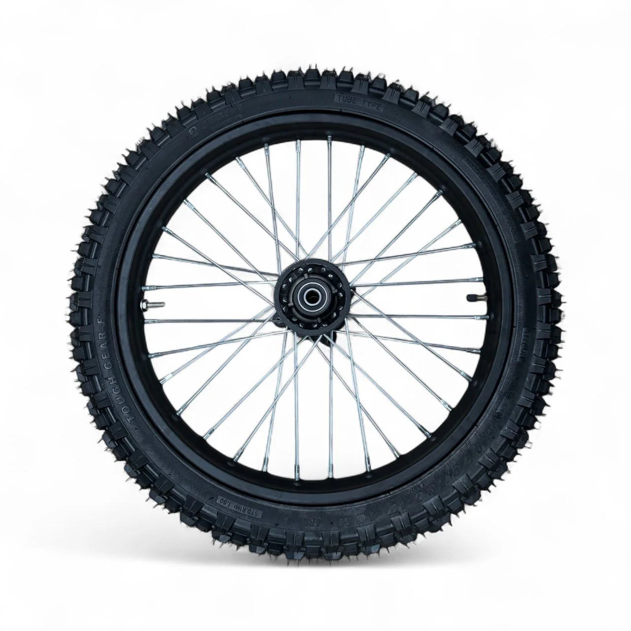 BRZ 17” Neon Thunder Pro 72v 5000w Electric Dirt Bike 17/14" Front Wheel