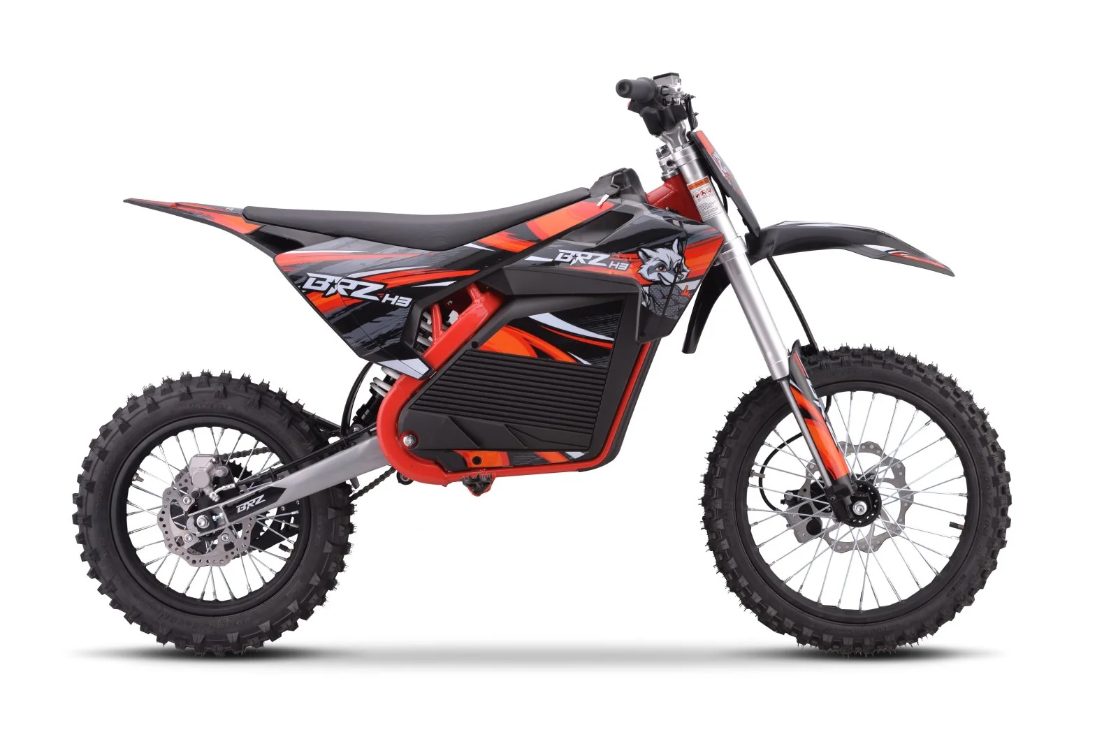 BRZ Neon Thunder Pro 72v 5000w Electric Dirt Bike 17/14" - Image 5