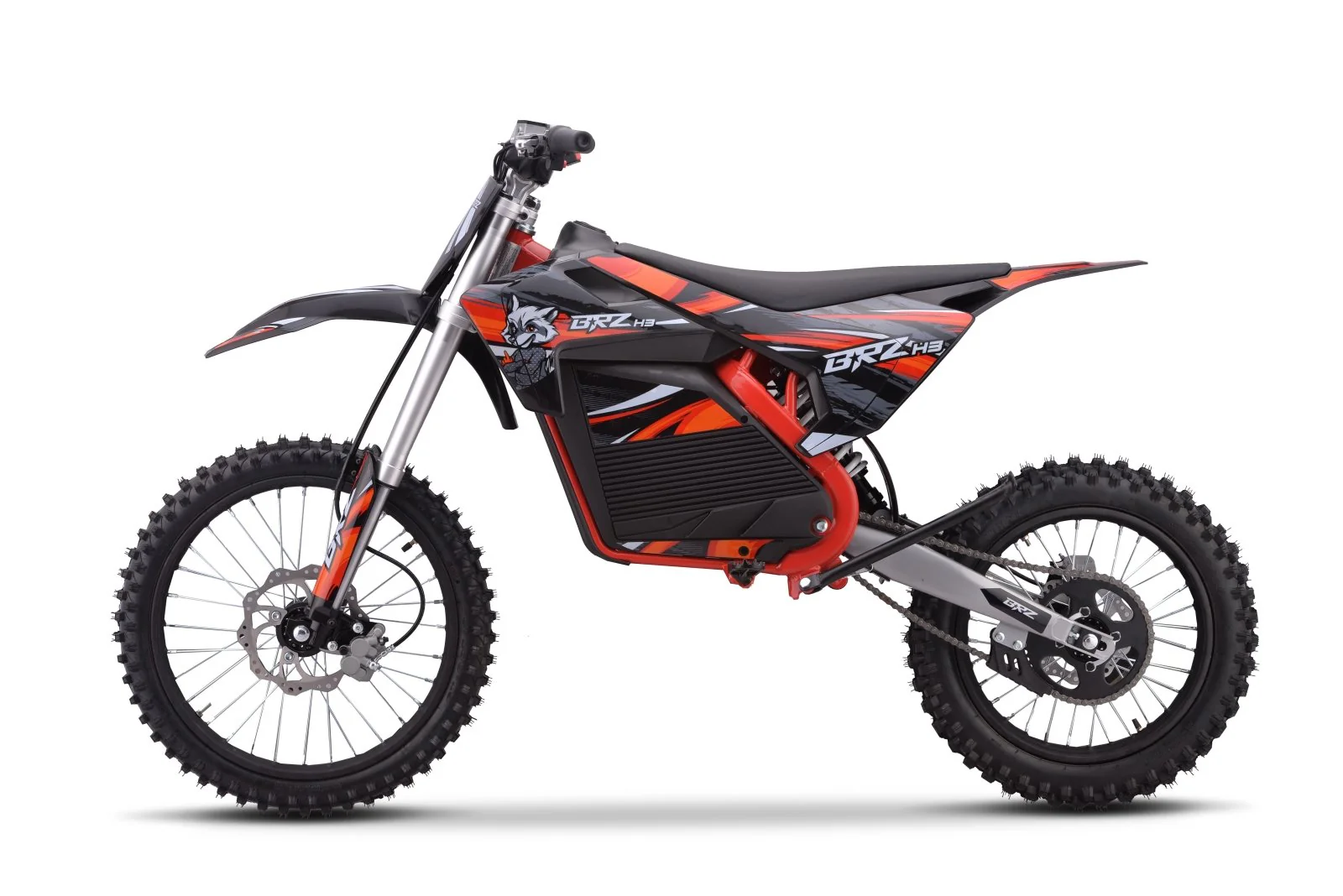 BRZ Neon Thunder Pro 72v 5000w Electric Dirt Bike 19/16" - Image 7