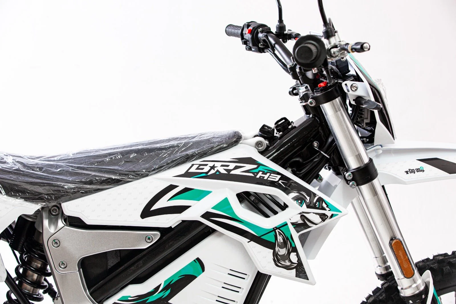 BRZ Racoon Pro 84v 60ah 12kw Road Legal Electric Dirt Bike - Image 10