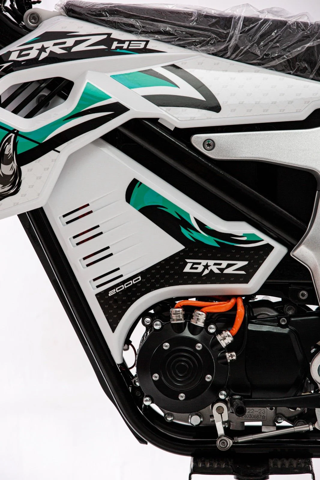 BRZ Racoon Pro 84v 60ah 12kw Road Legal Electric Dirt Bike - Image 9