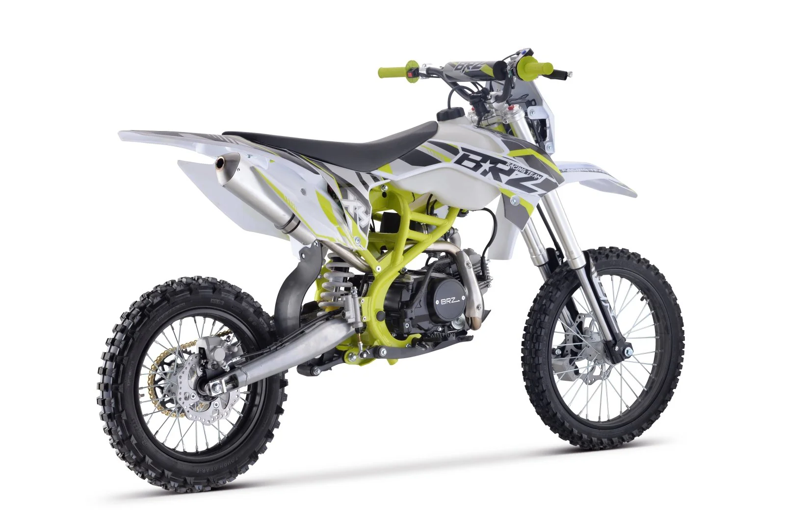 Junior/Adult BRZ Racing Pro 125cc Manual Dirt Bike 17/14” Big Wheel - Image 5