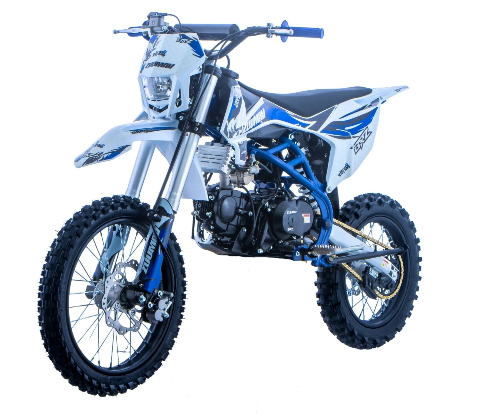Junior/Adult BRZ Racing Pro 125cc Manual Dirt Bike 17/14” Big Wheel - Image 9