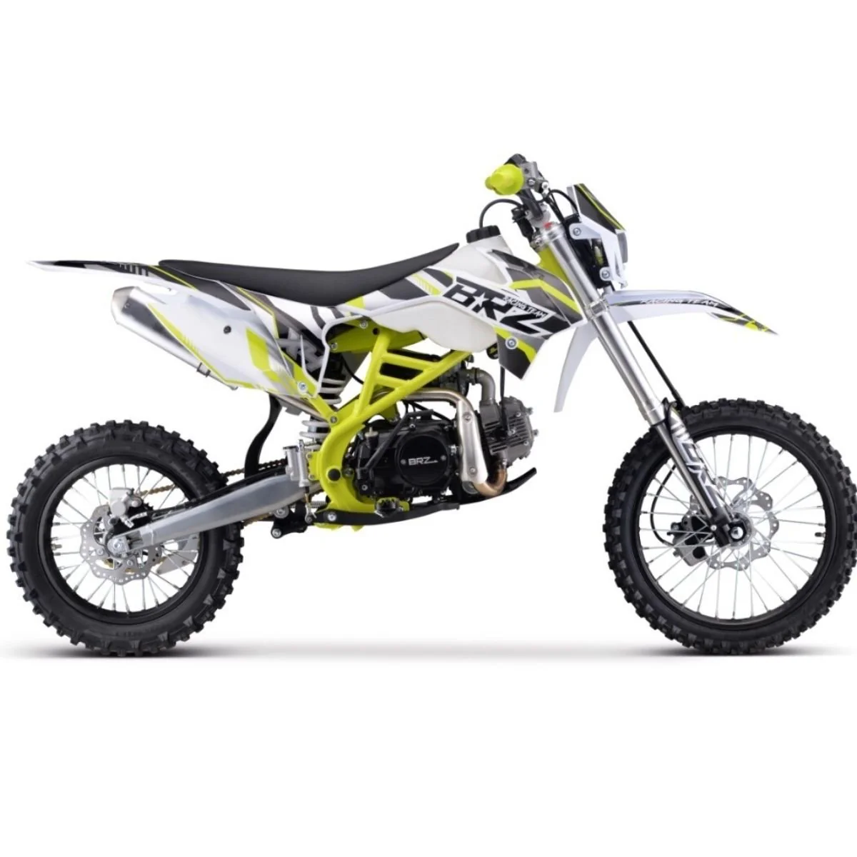 Junior/Adult BRZ Racing Pro 140cc Manual Dirt Bike 17/14" Big Wheel - Image 10