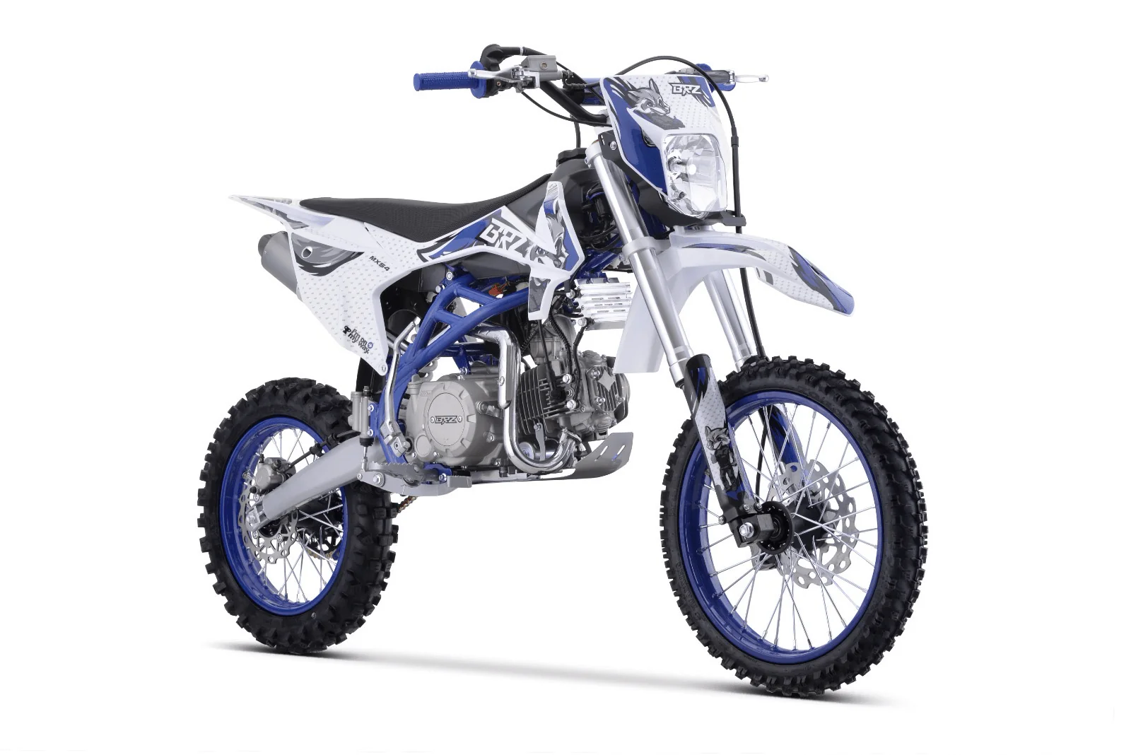 Junior/Adult BRZ Racing Pro 140cc Manual Dirt Bike 17/14" Big Wheel - Image 13