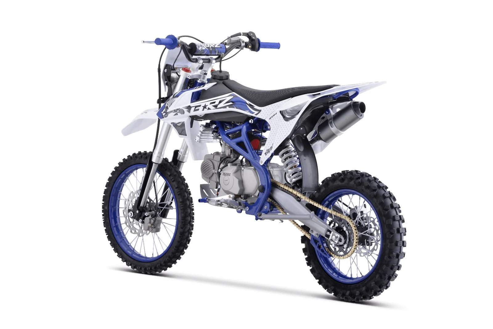 Junior/Adult BRZ Racing Pro 140cc Manual Dirt Bike 17/14" Big Wheel - Image 14