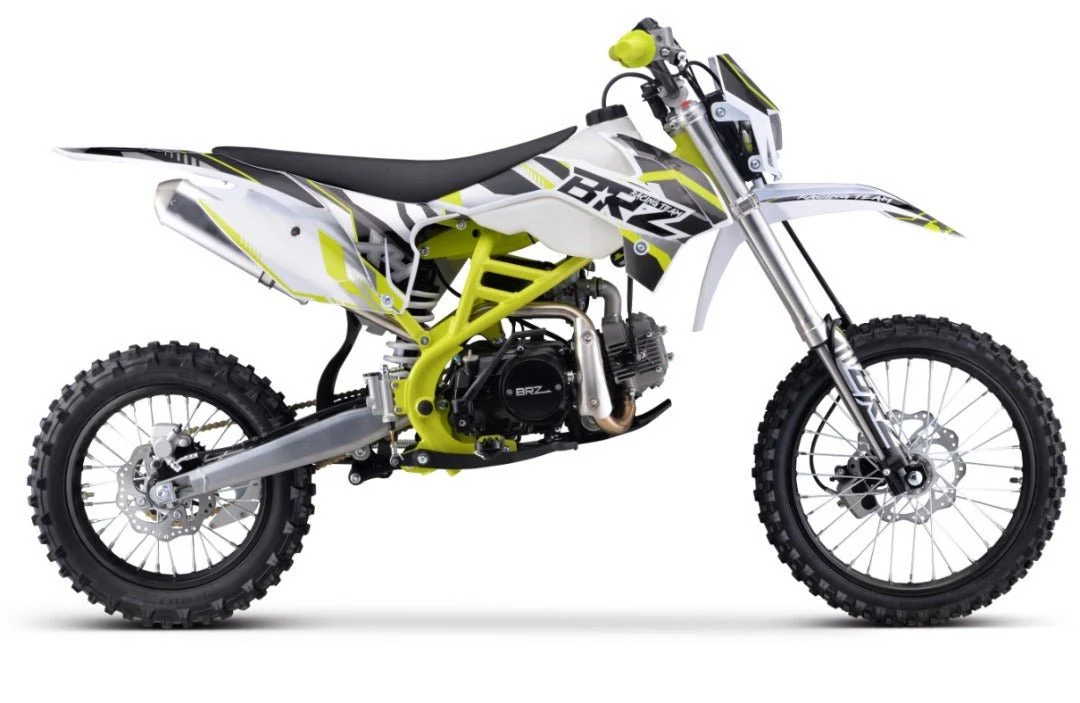 Junior/Adult BRZ Racing Pro 140cc Manual Dirt Bike 17/14" Big Wheel - Image 5