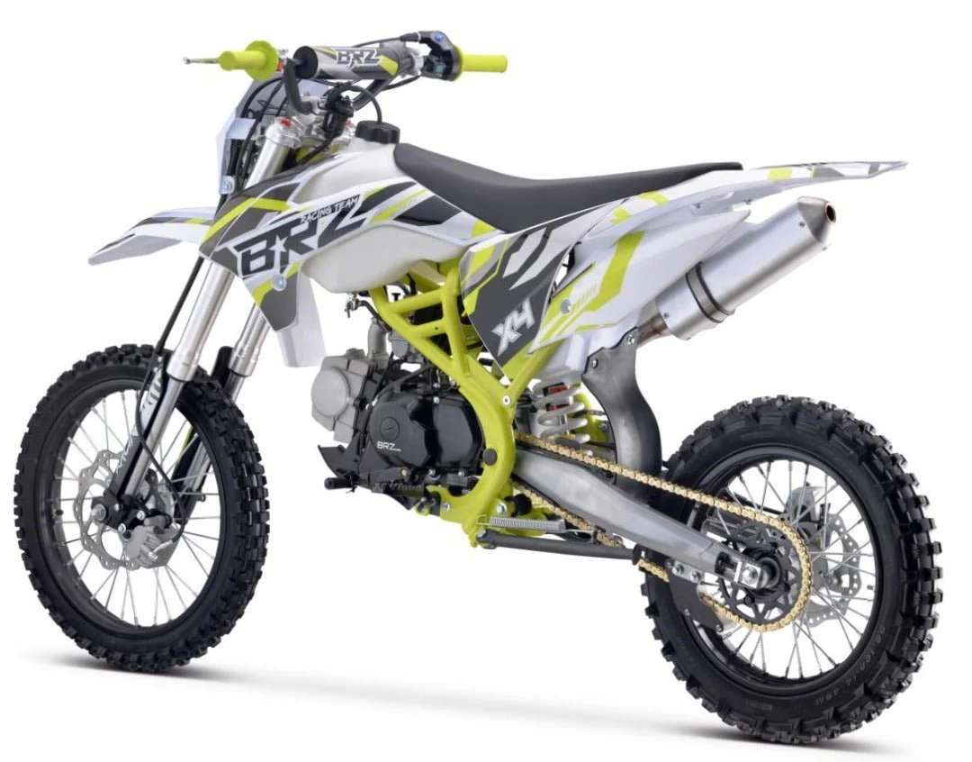 Junior/Adult BRZ Racing Pro 140cc Manual Dirt Bike 17/14" Big Wheel - Image 6