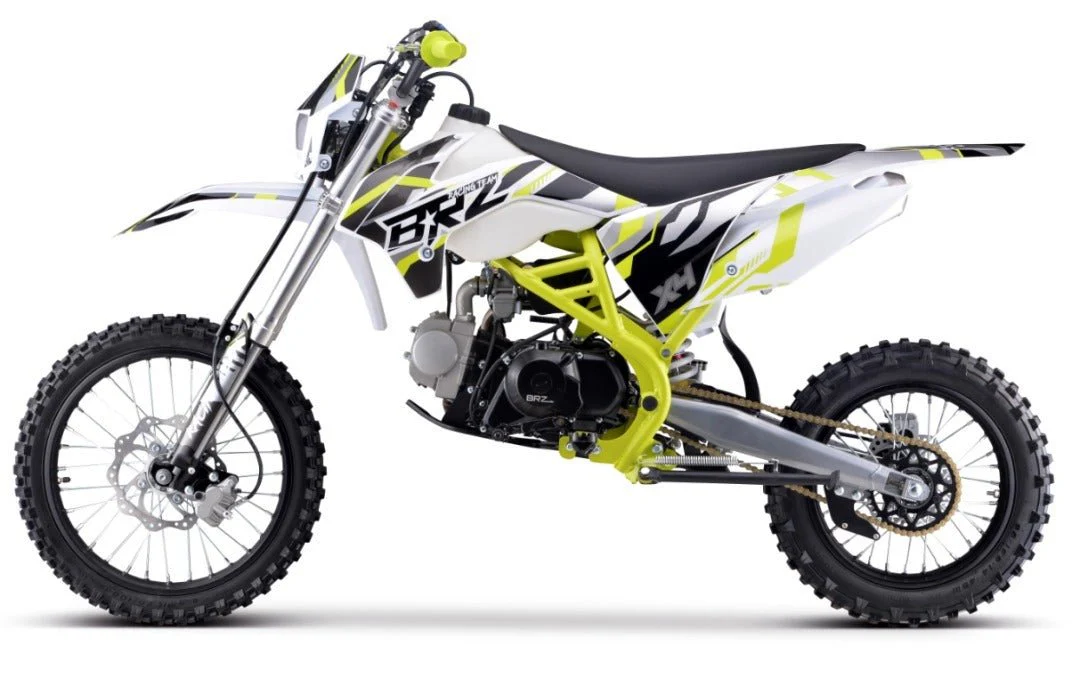 Junior/Adult BRZ Racing Pro 140cc Manual Dirt Bike 17/14" Big Wheel - Image 7