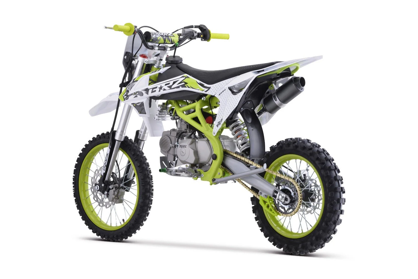 Junior/Adult BRZ Racing Pro 160cc Manual Dirt Bike 17/14" Big Wheel - Image 11