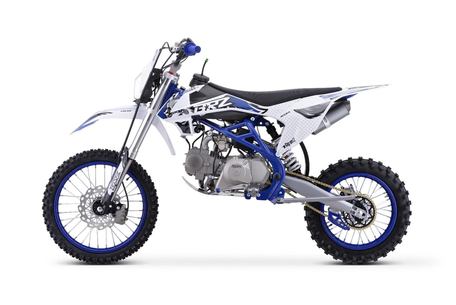 Junior/Adult BRZ Racing Pro 160cc Manual Dirt Bike 17/14" Big Wheel - Image 12