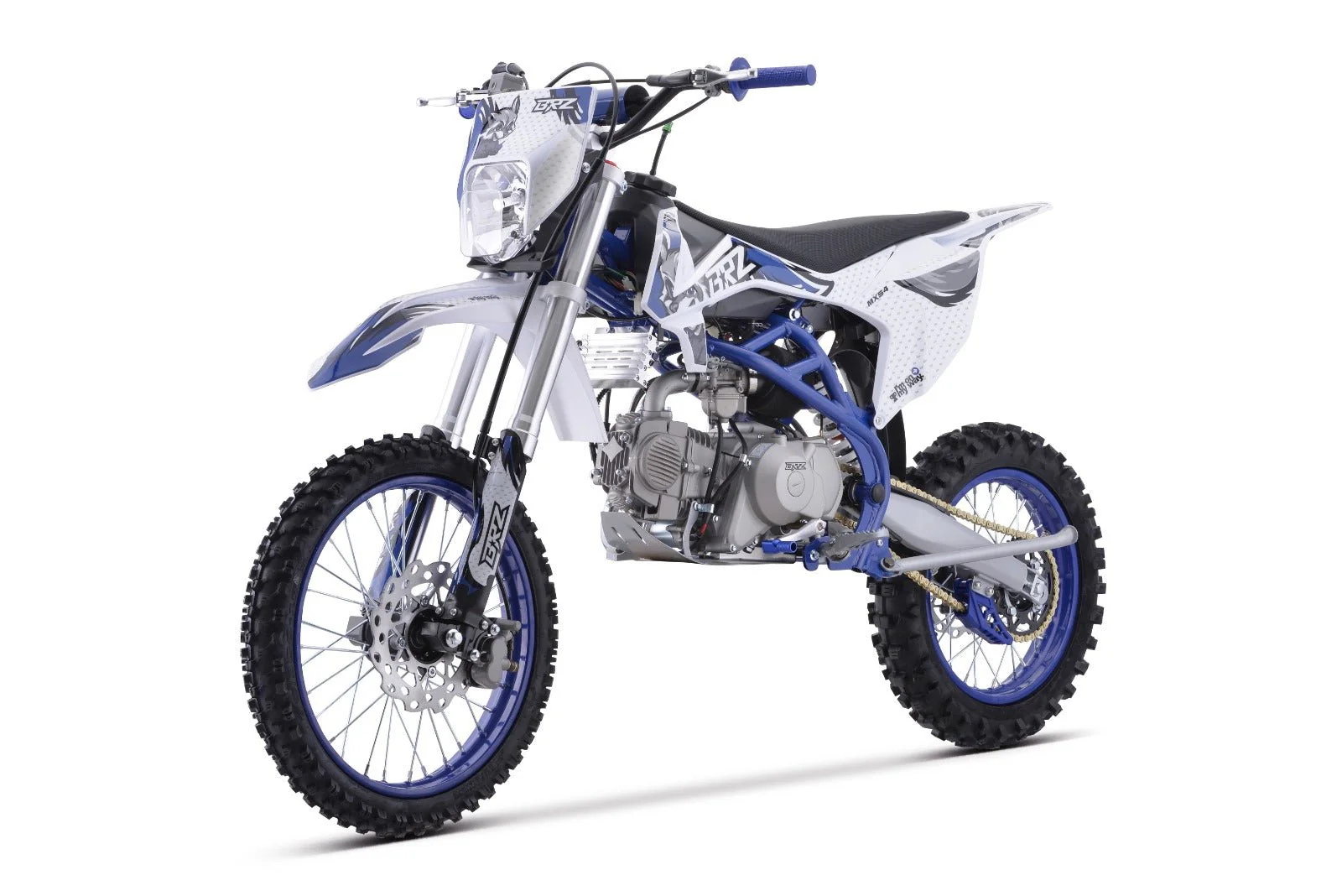 Junior/Adult BRZ Racing Pro 160cc Manual Dirt Bike 17/14" Big Wheel - Image 14