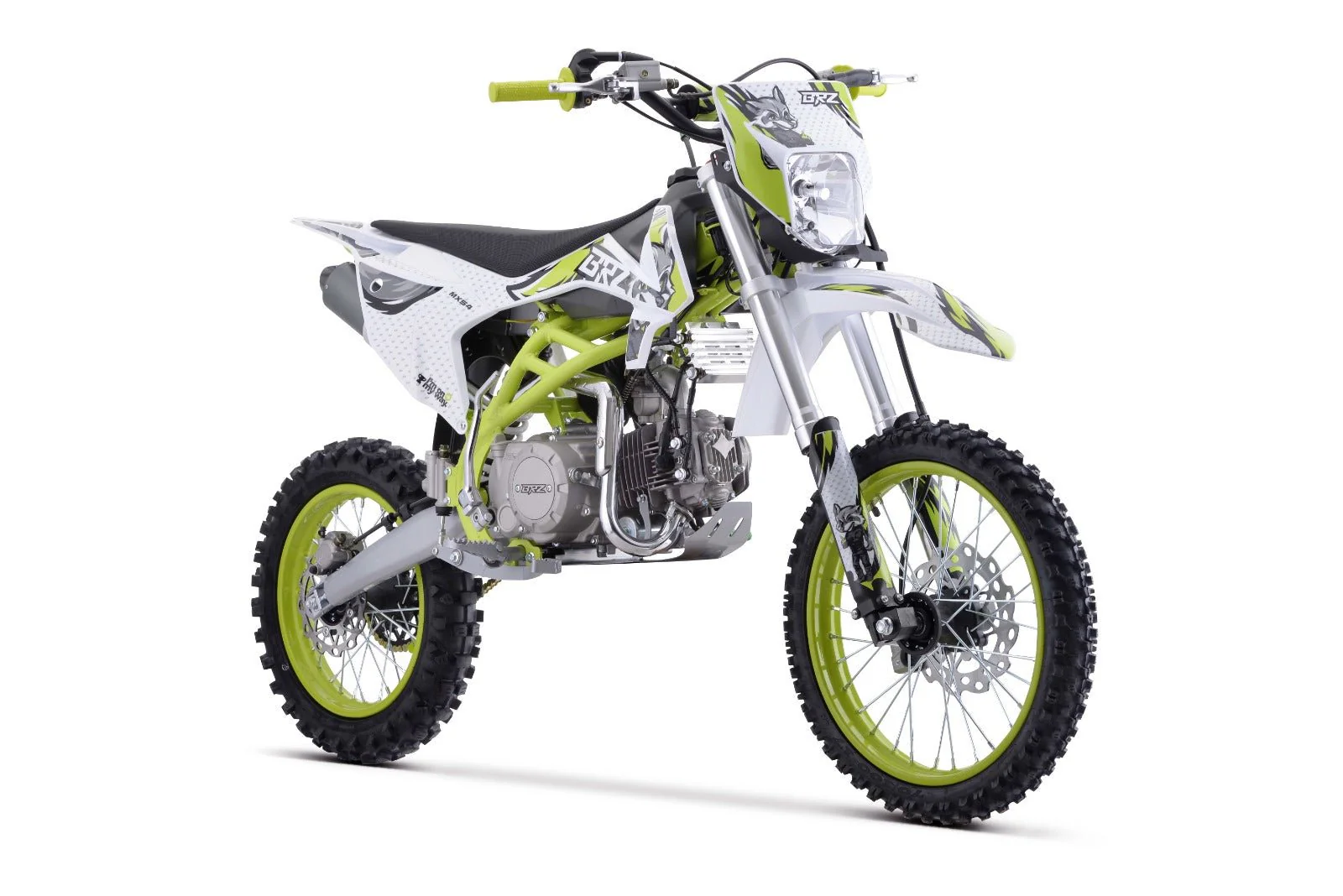 Junior/Adult BRZ Racing Pro 160cc Manual Dirt Bike 17/14" Big Wheel - Image 3