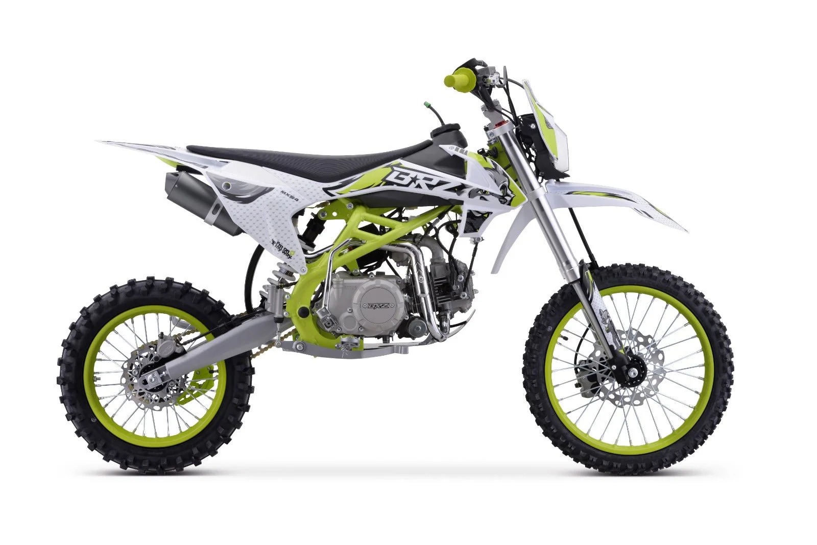 Junior/Adult BRZ Racing Pro 160cc Manual Dirt Bike 17/14" Big Wheel - Image 7