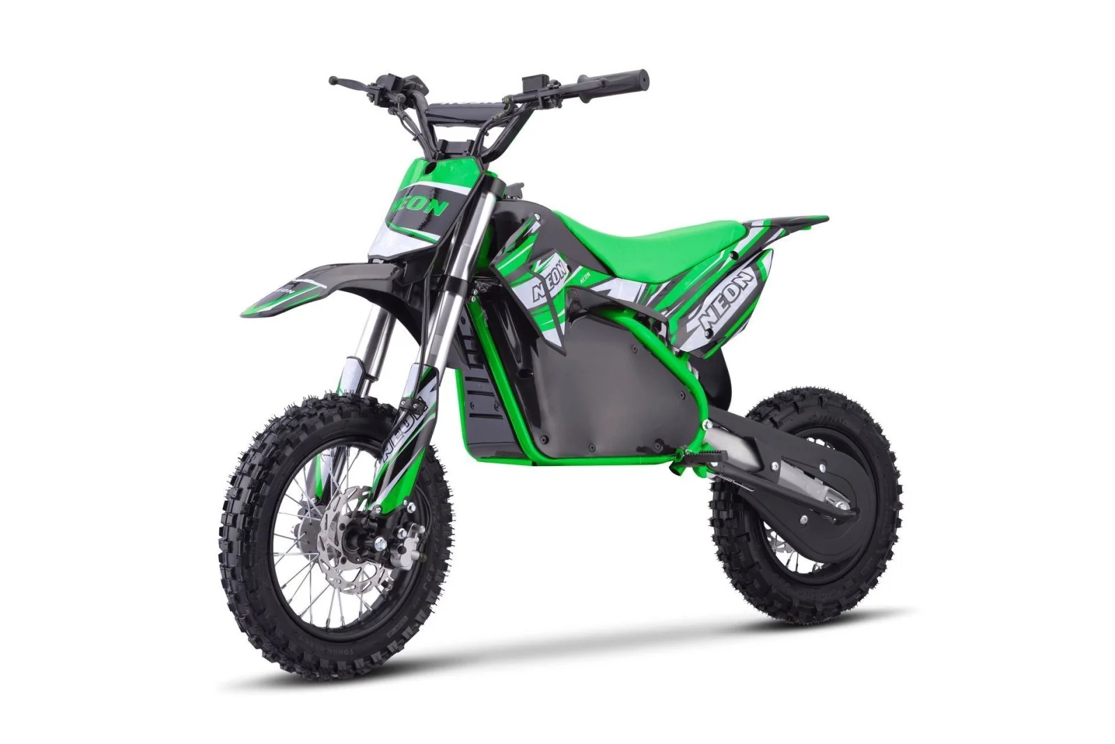 Neon SparkZ: Kids Neon 48v 1200w Electric Dirt Bike - Image 3